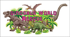 Dinosaur World Rescue Challenge Mat